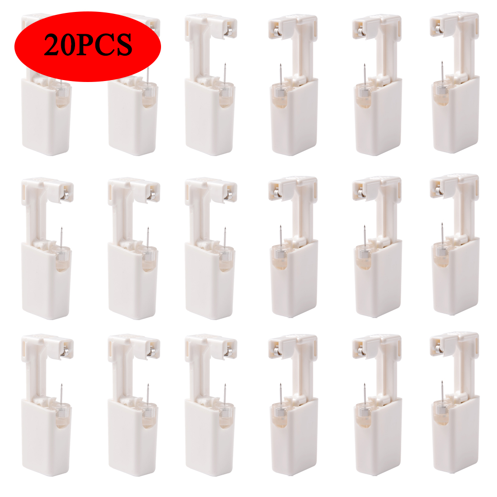 1-20 ピース/セット耳ピアスガン使い捨て消毒安全イヤリン - Body Jewelry Ear Plugs のレビューと価格