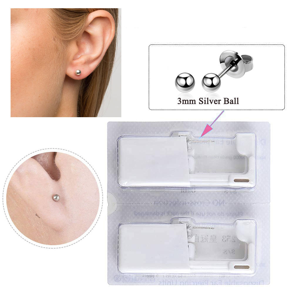 1-20 ピース/セット耳ピアスガン使い捨て消毒安全イヤリン - Body Jewelry Ear Plugs のレビューと価格