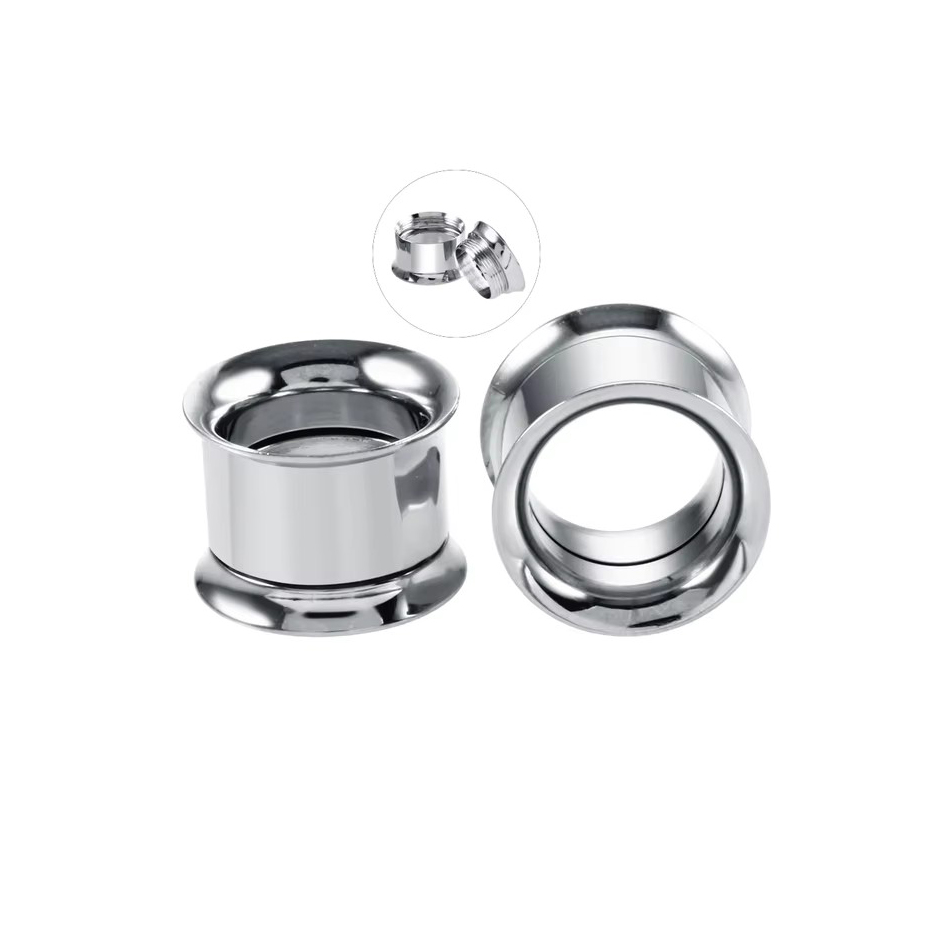ステンレス鋼のイヤーストレッチャー,ピアストンネル,肉のイヤ - Body Jewelry Ear Plugs のレビューと価格