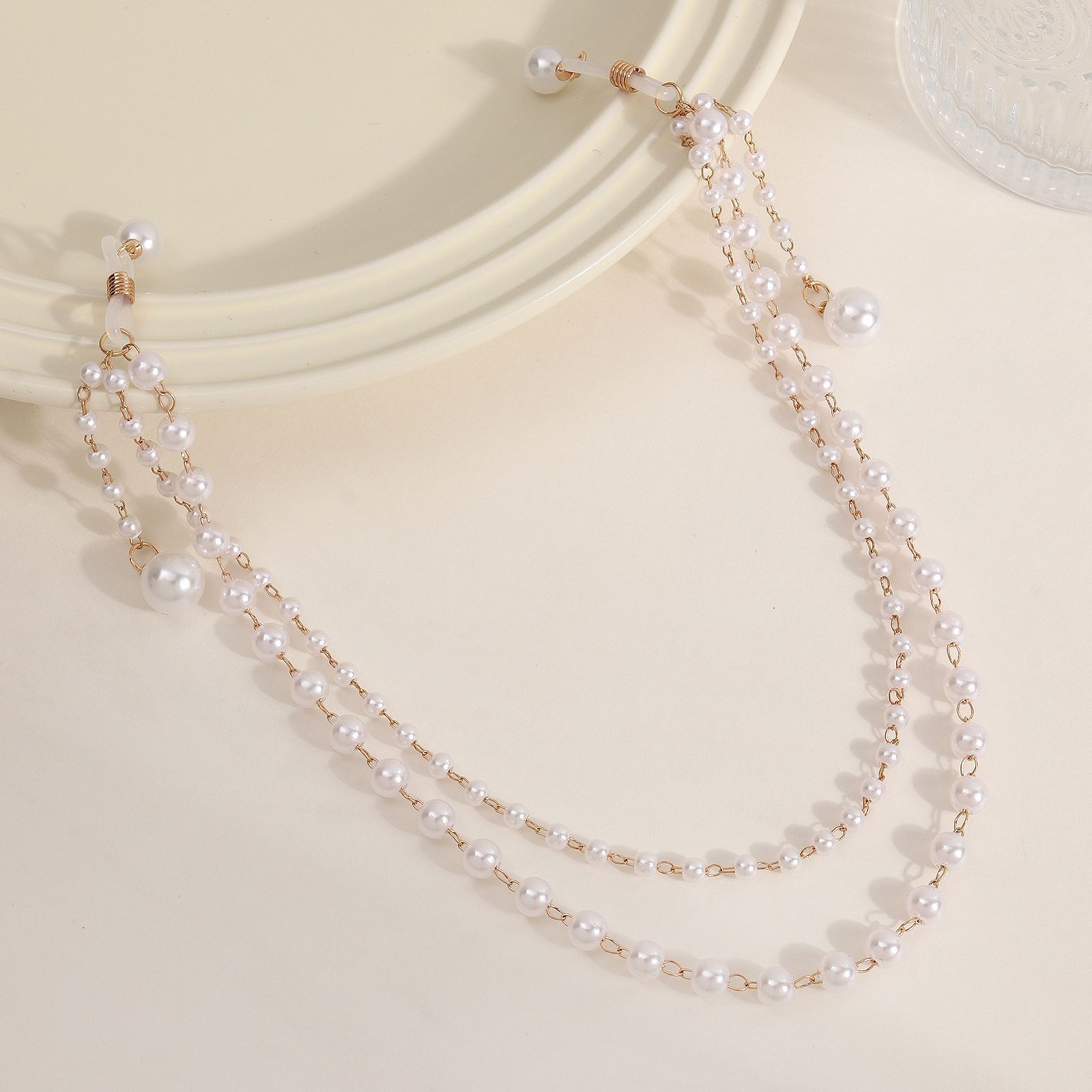セクシーなノンピアスパールニップルブラチェーン、女性用クリス - Body Jewelry Nipple Chain のレビューと価格
