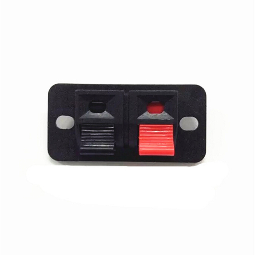 5個2位置コネクタ端子プッシュジャックばね荷重2ウェイ2ピン - Threadless Push Pin のレビューと価格