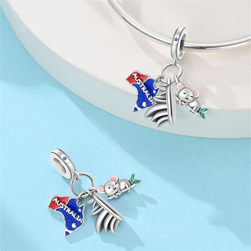 925 スターリングシルバーシドニーランドマーク建築チャーム - Body Jewelry Australia のレビューと価格