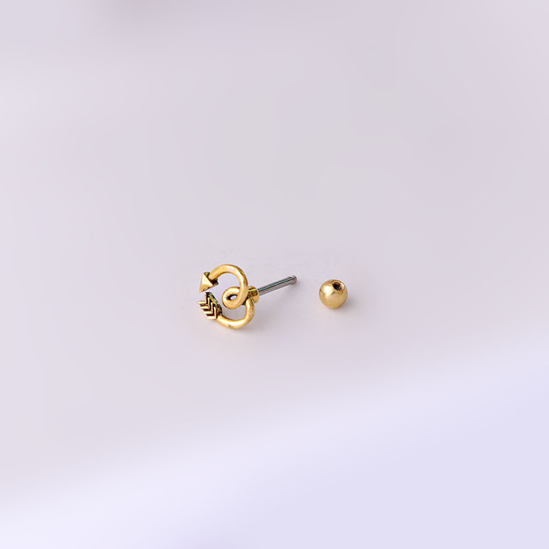 ホットヴィンテージ軟骨スタッドコンチヘリックススナッグスクリ - Body Jewelry Hot のレビューと価格