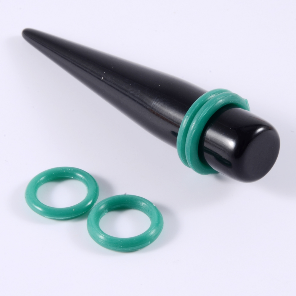 ゴム耳栓,1mm〜22mmの20個のセット - Body Jewelry Ear Plugs のレビューと価格